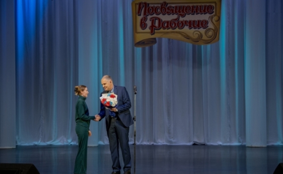 На Севмаше состоялось торжественное посвящение в рабочие