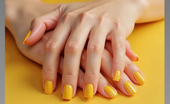 Канареечный маникюр — тренд 2026: заряжает лучше кофе — как сделать дома и заказать у мастера Канареечный маникюр — тренд 2026: заряжает лучше кофе — как сделать дома и заказать у мастера